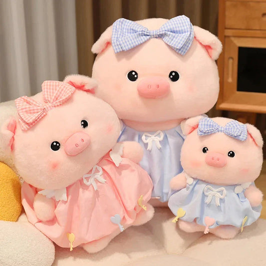 Rosie & Belle the Pretty Pink Piggy Plushies