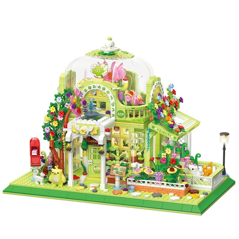 Royal Botanic Garden LED Moonie Polar Bear Building Set