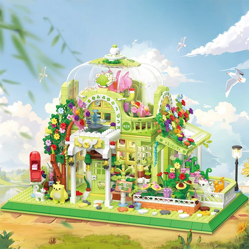 Royal Botanic Garden LED Moonie Polar Bear Building Set