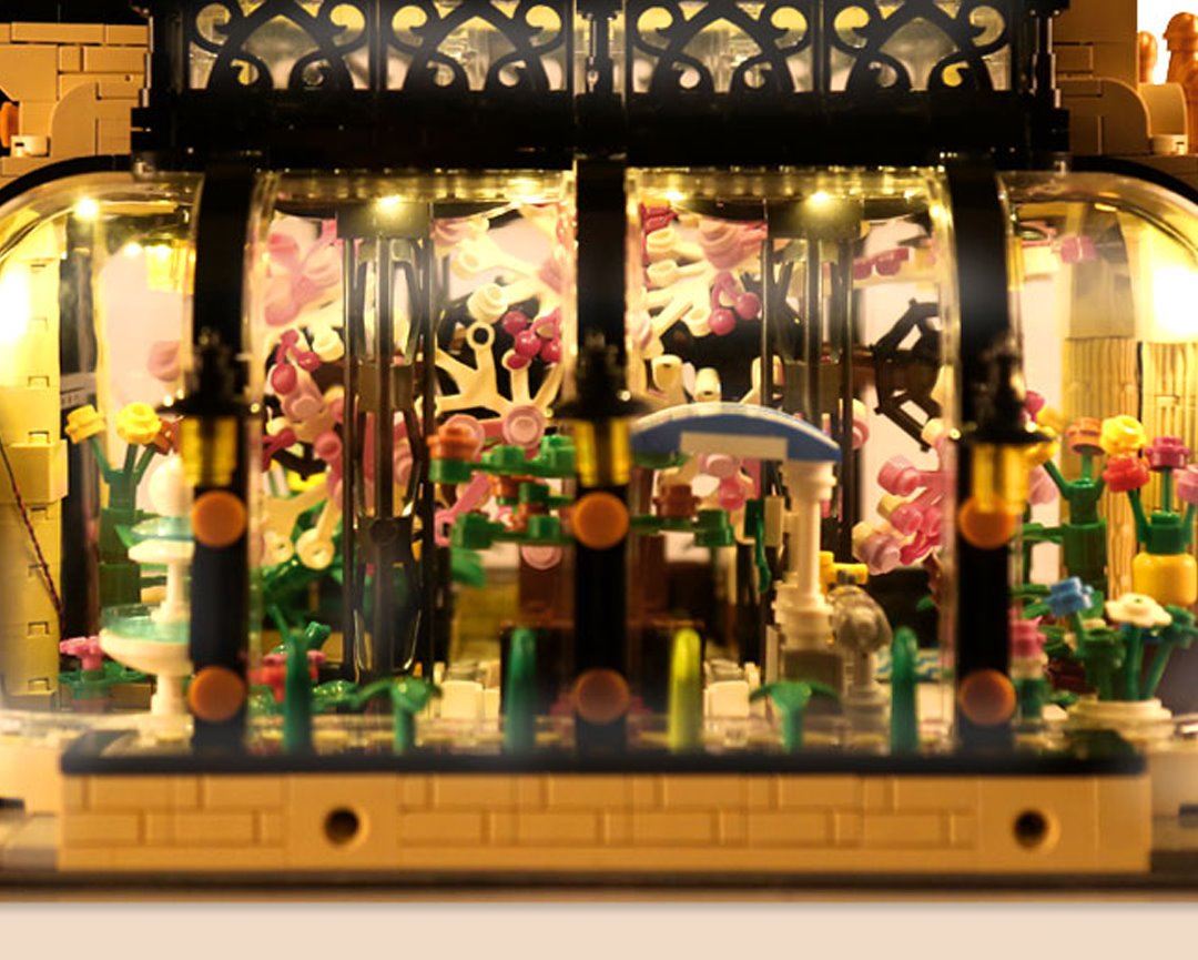 Light Up Royal Botanical Garden Building Sets