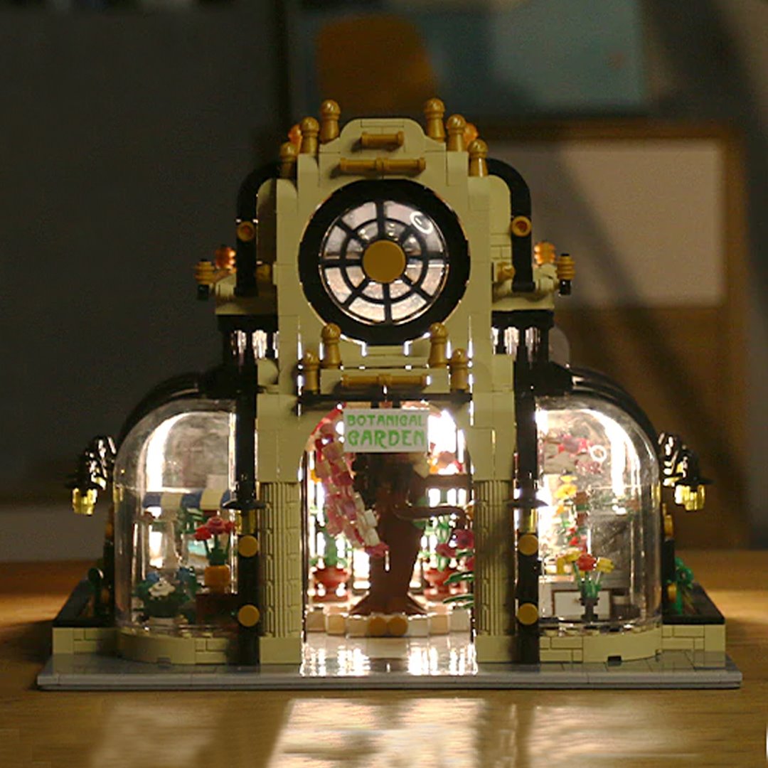 Light Up Royal Botanical Garden Building Sets