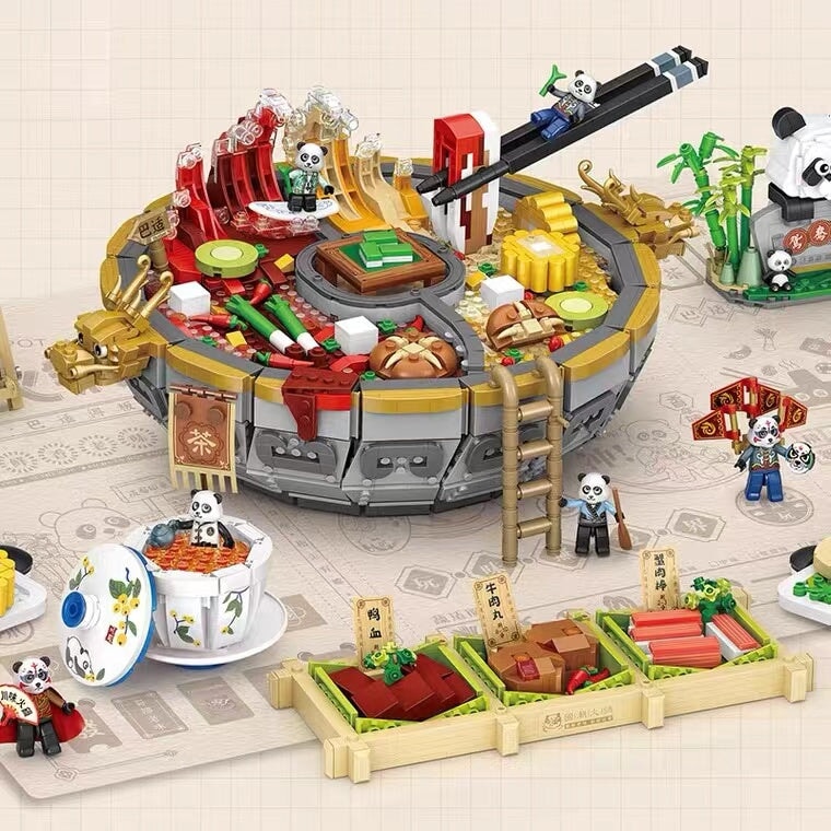 Royal Hot Pot Meal Micro Building Set | NEW