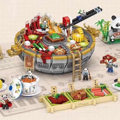 Royal Hot Pot Meal Micro Building Set | NEW