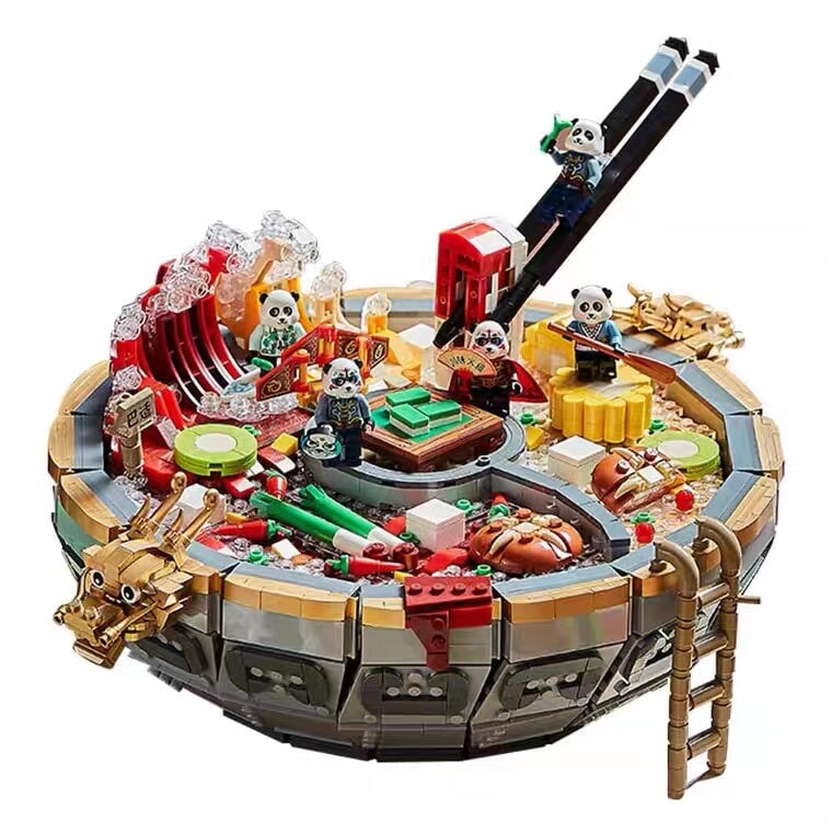 Royal Hot Pot Meal Micro Building Set | NEW