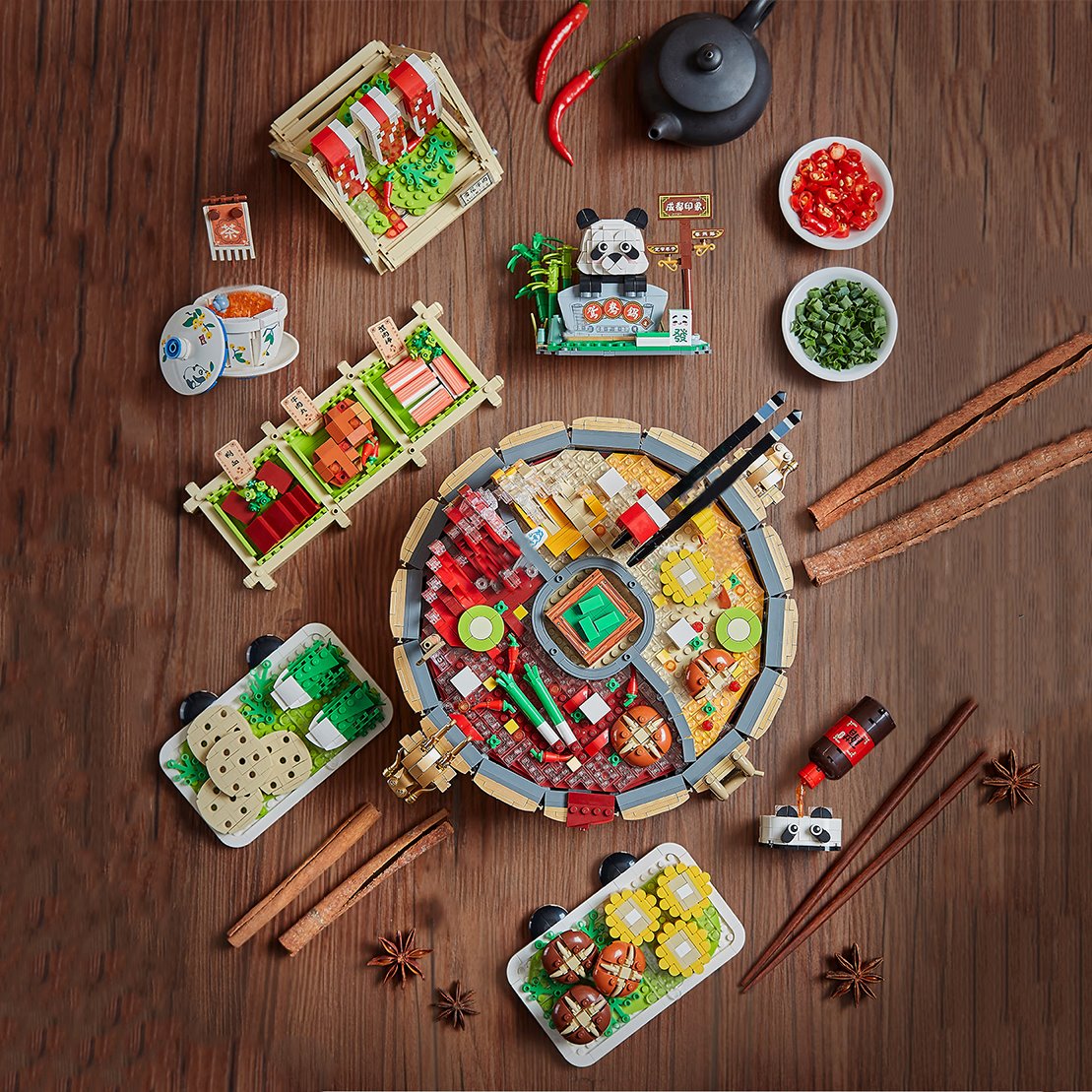 Royal Hot Pot Meal Micro Building Set | NEW