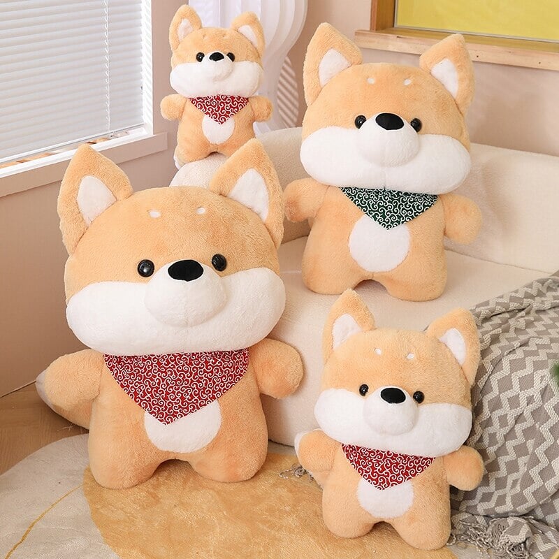 Runa and Taro the Shiba Plushies