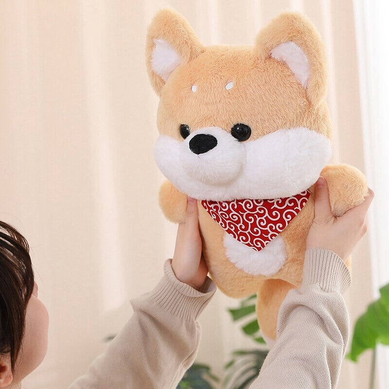 Runa and Taro the Shiba Plushies