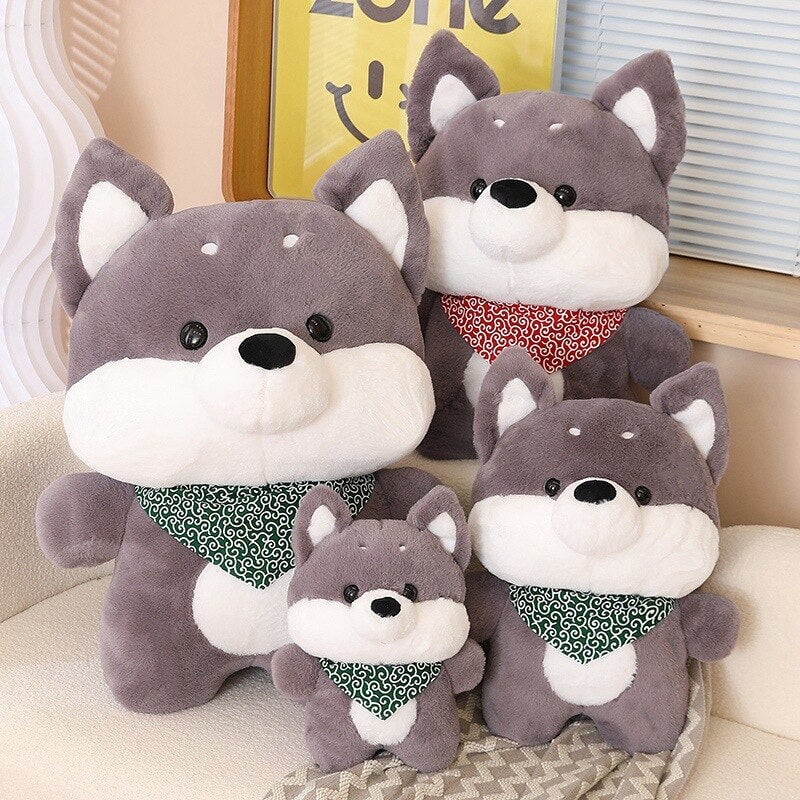Runa and Taro the Shiba Plushies