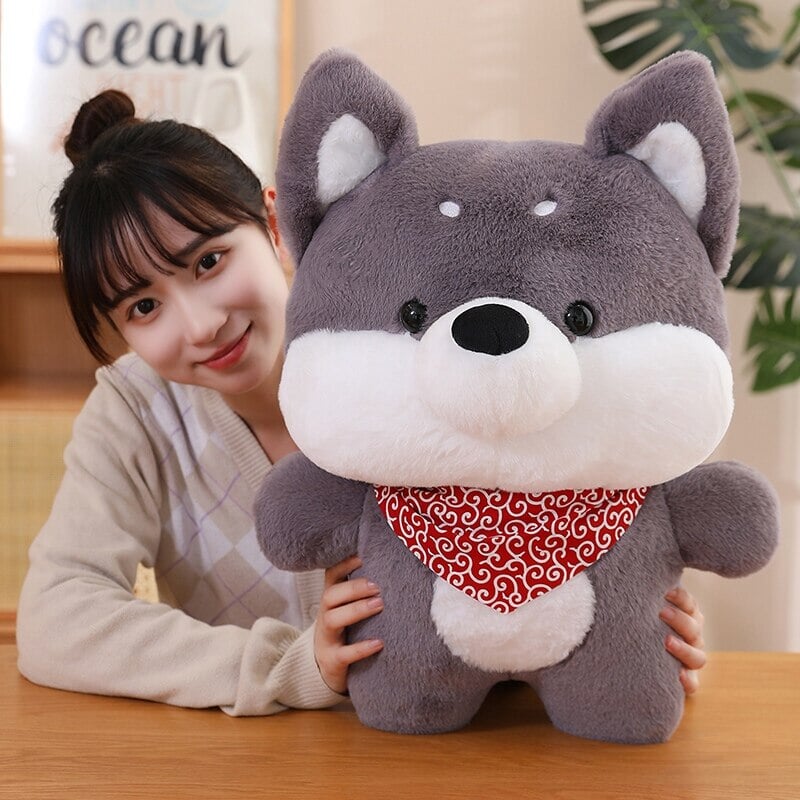 Runa and Taro the Shiba Plushies