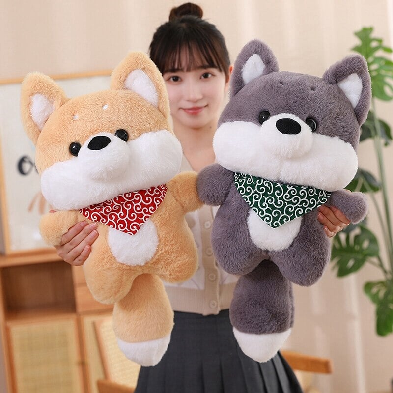 Runa and Taro the Shiba Plushies