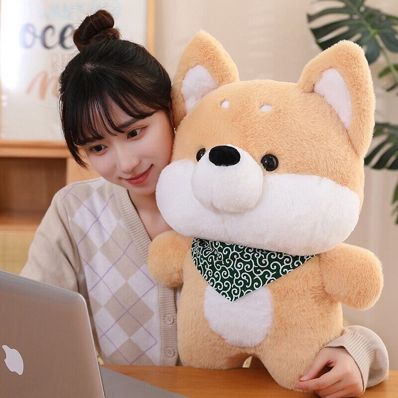 Runa and Taro the Shiba Plushies