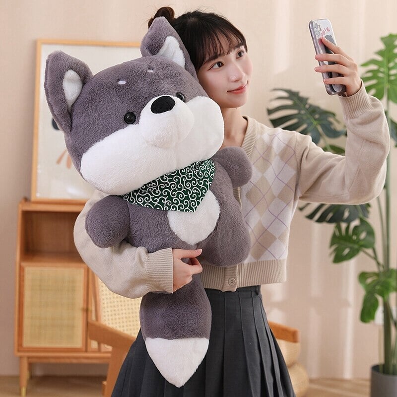 Runa and Taro the Shiba Plushies