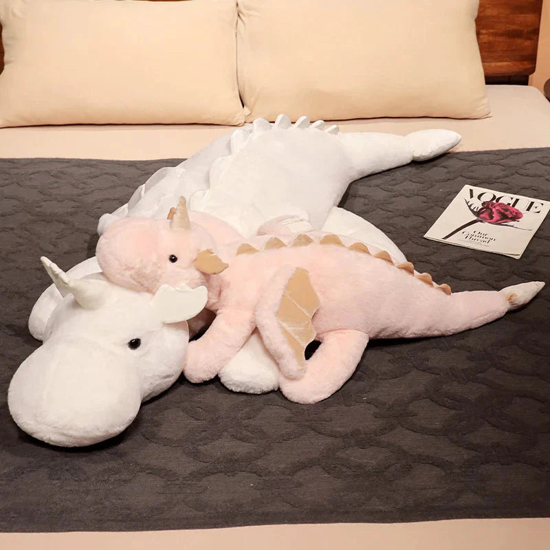 Ryoko and Nuri the Horned Dragon Plushies