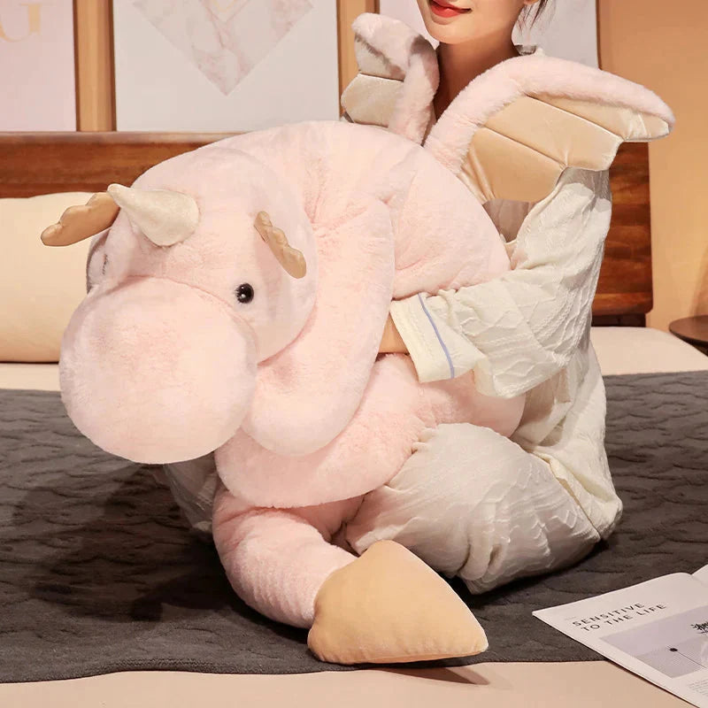 Ryoko and Nuri the Horned Dragon Plushies