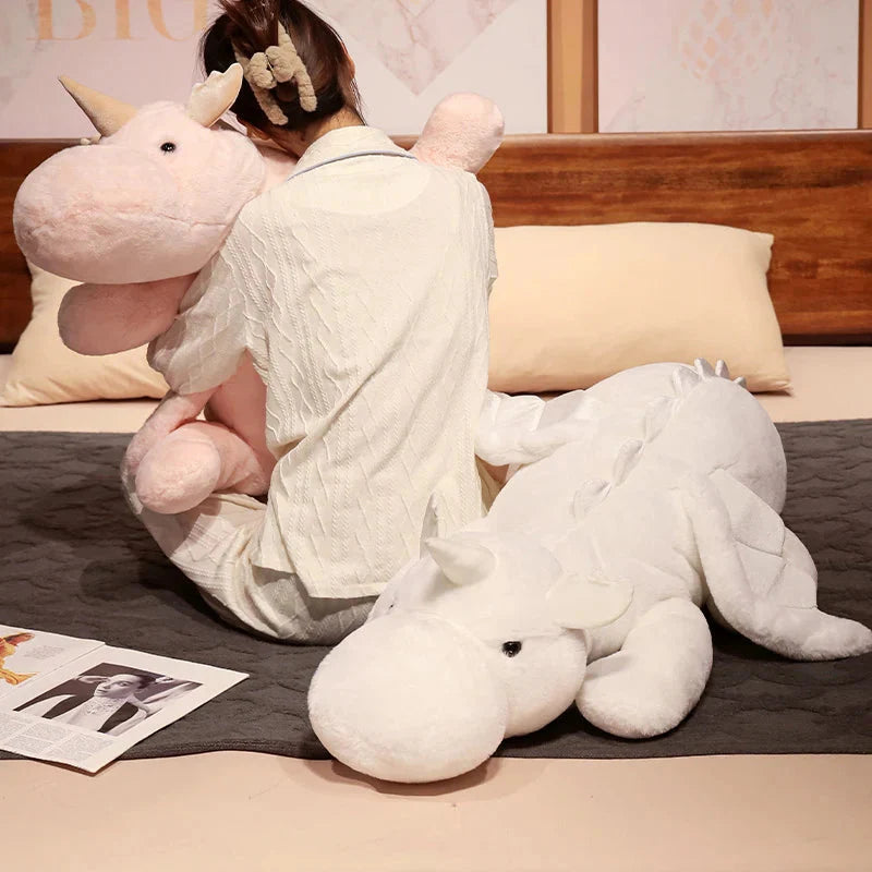 Ryoko and Nuri the Horned Dragon Plushies