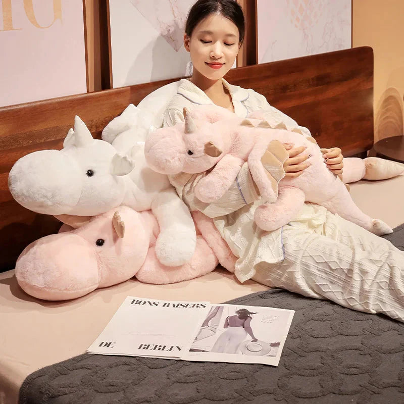 Ryoko and Nuri the Horned Dragon Plushies