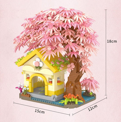 Sakura Cottage Micro Building Set