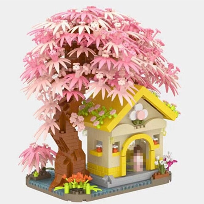 Sakura Cottage Micro Building Set