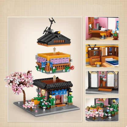 Sakura Stores Micro Building Set