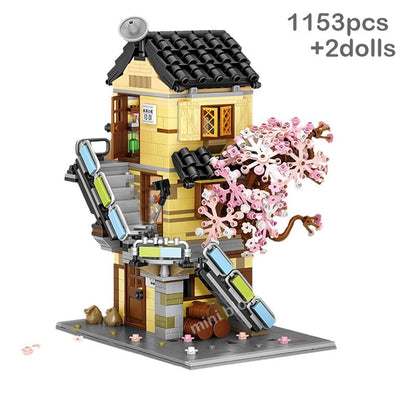 Sakura Stores Micro Building Set