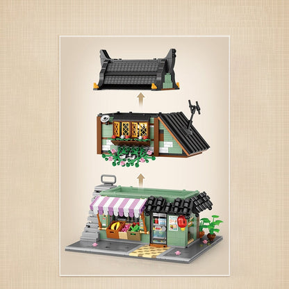 Sakura Stores Micro Building Set