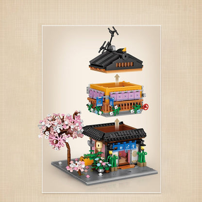 Sakura Stores Micro Building Set