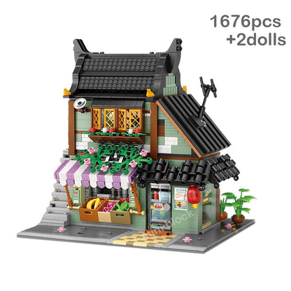 Sakura Stores Micro Building Set