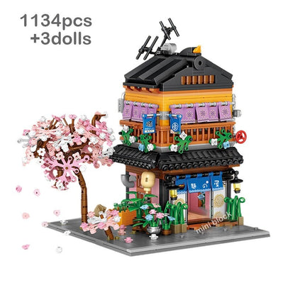 Sakura Stores Micro Building Set