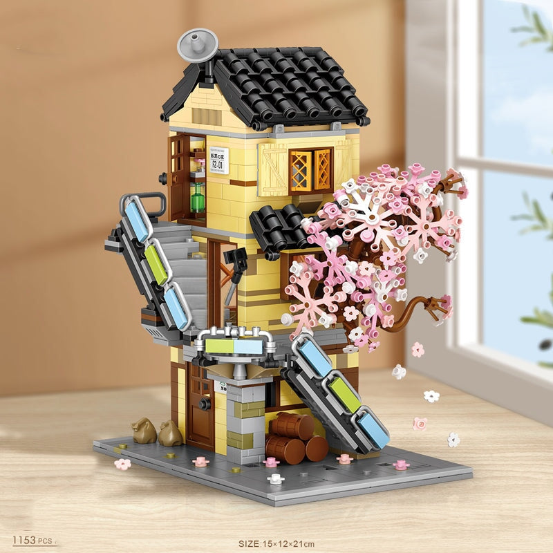 Sakura Stores Micro Building Set