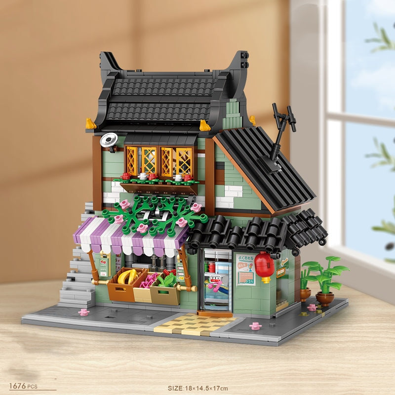 Sakura Stores Micro Building Set