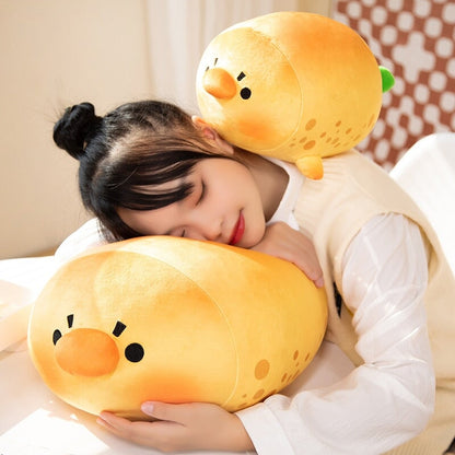 Sandy the Mango Seal Plushie