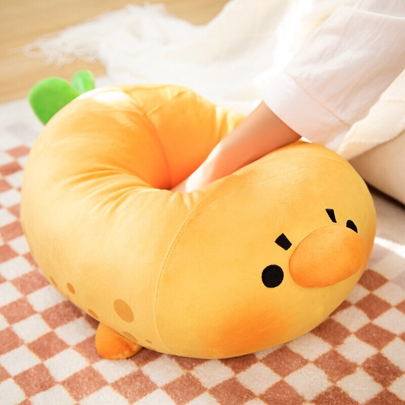 Sandy the Mango Seal Plushie