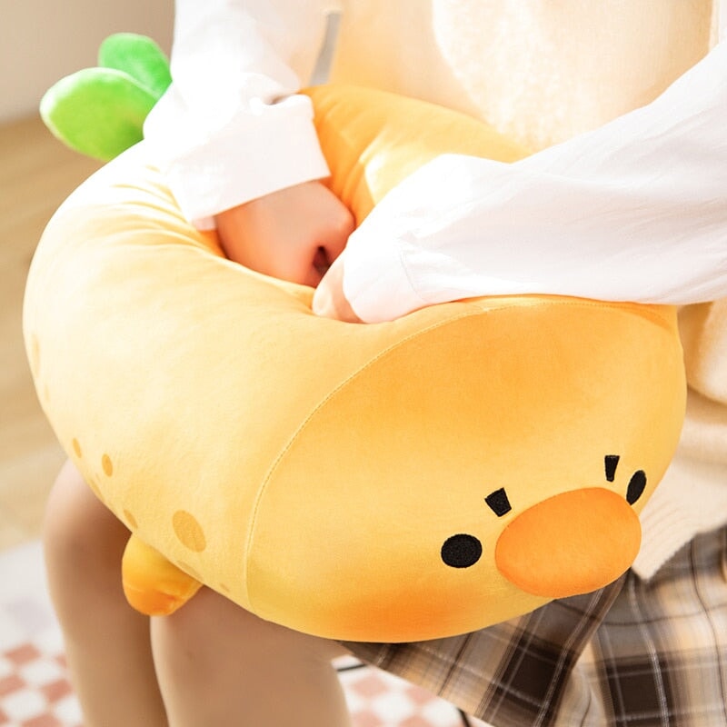 Sandy the Mango Seal Plushie