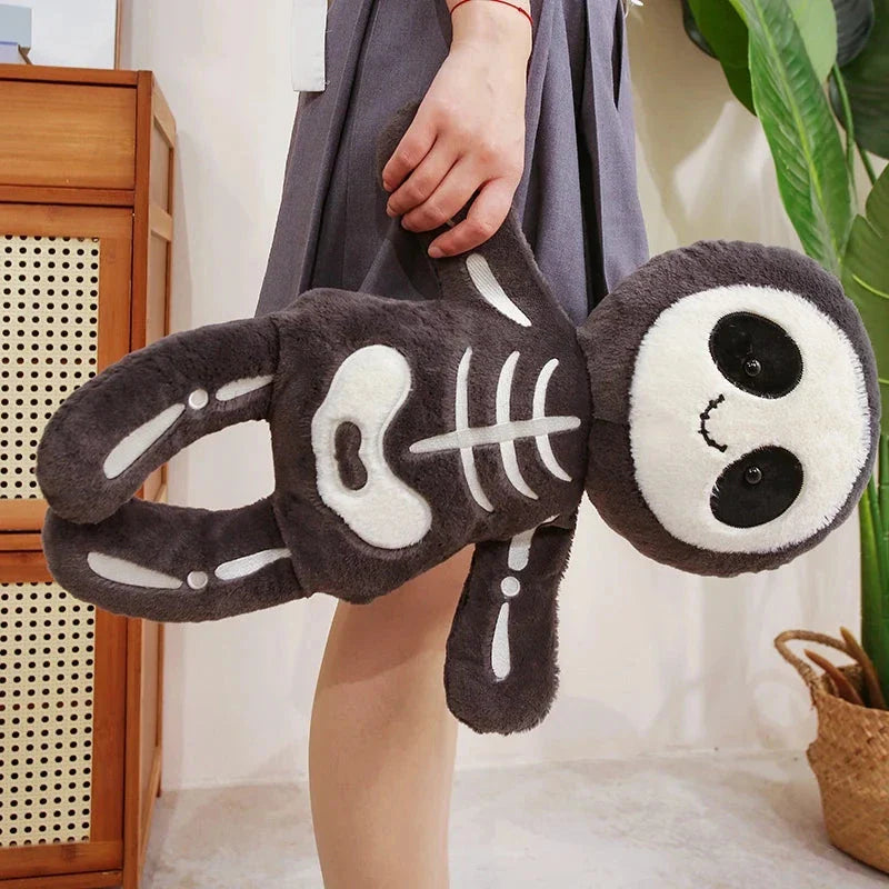 Scary Skeleton and Mummy Halloween Plushies