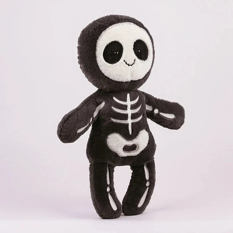 Scary Skeleton and Mummy Halloween Plushies