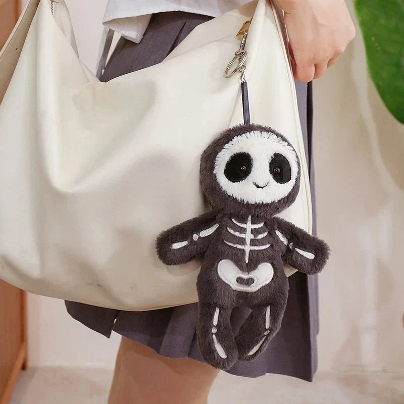 Scary Skeleton and Mummy Halloween Plushies