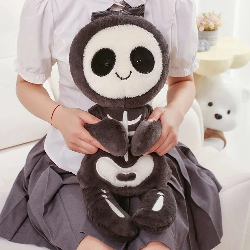 Scary Skeleton and Mummy Halloween Plushies