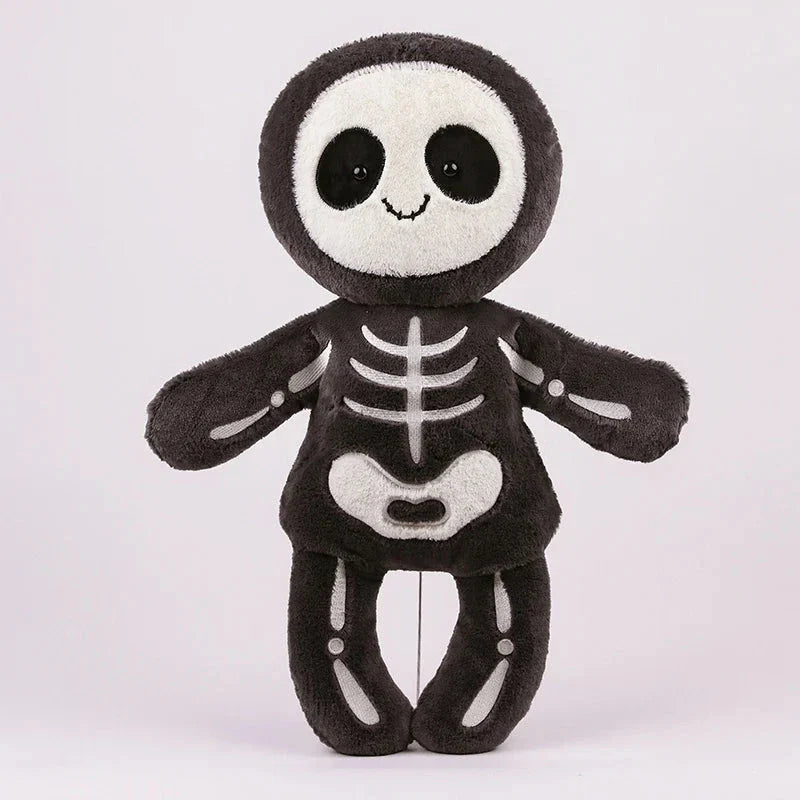 Scary Skeleton and Mummy Halloween Plushies