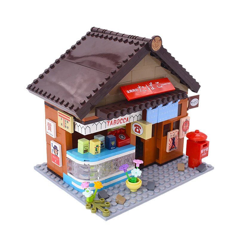 Shirakawa-go Dori Street Japanese Stores Building Sets - Limited Stock