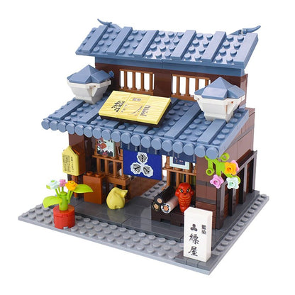 Shirakawa-go Dori Street Japanese Stores Building Sets - Limited Stock