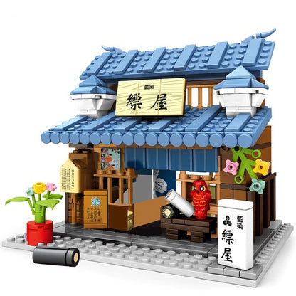 Shirakawa-go Dori Street Japanese Stores Building Sets - Limited Stock