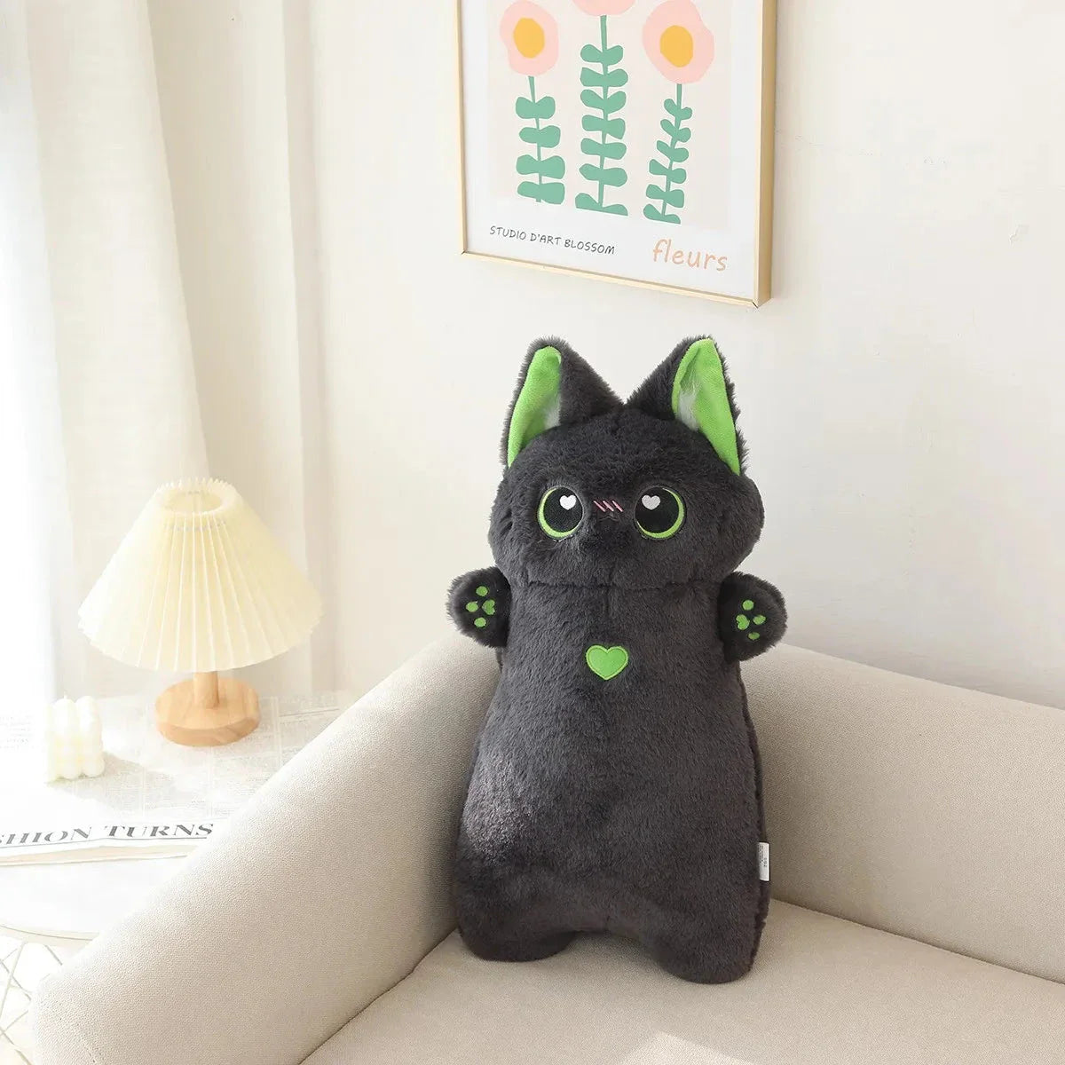 Shortie Two-tone Cat Plushie Collection