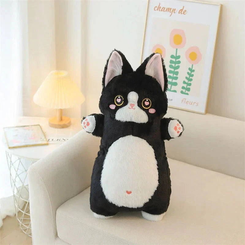 Shortie Two-tone Cat Plushie Collection