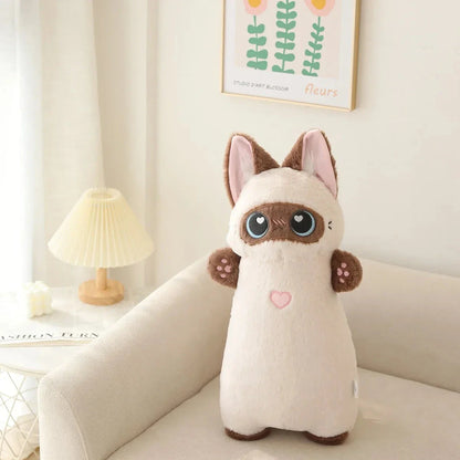 Shortie Two-tone Cat Plushie Collection
