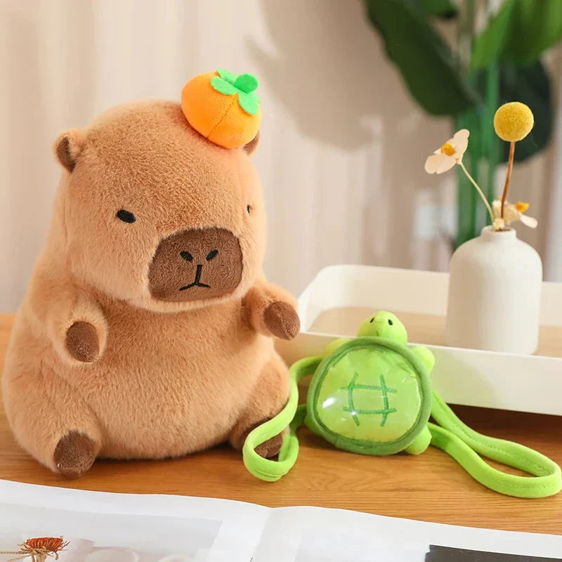 Silly Capybara Toast Turtle Snotty Plushie Family
