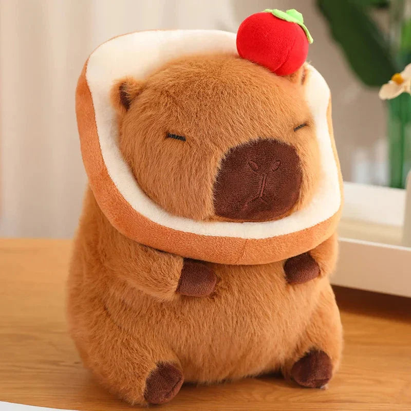 Silly Capybara Toast Turtle Snotty Plushie Family