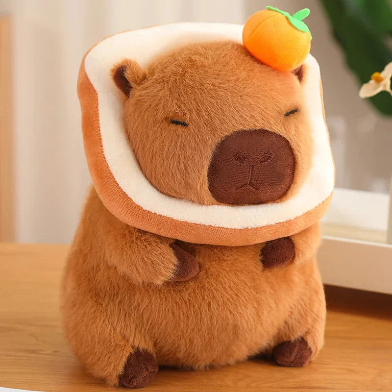 Silly Capybara Toast Turtle Snotty Plushie Family