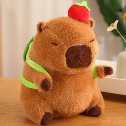 Silly Capybara Toast Turtle Snotty Plushie Family