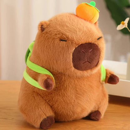 Silly Capybara Toast Turtle Snotty Plushie Family