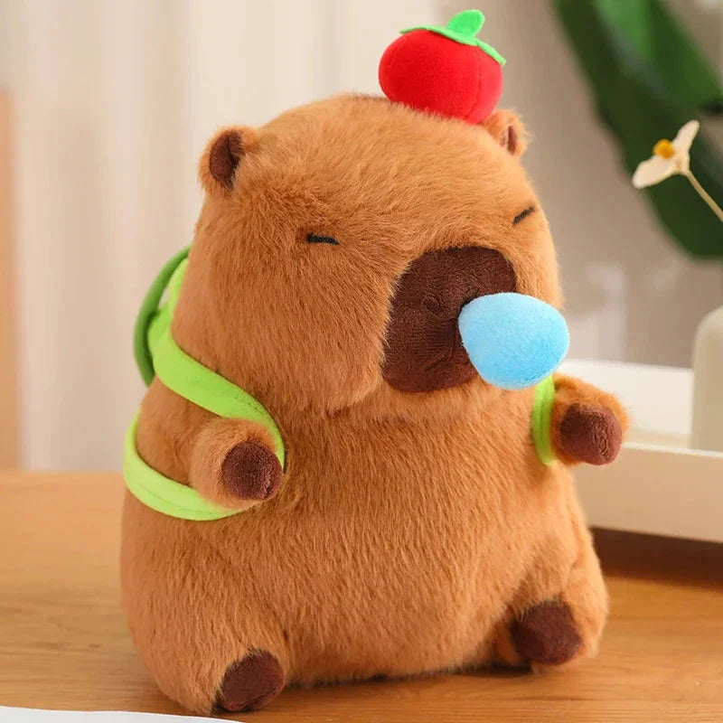 Silly Capybara Toast Turtle Snotty Plushie Family